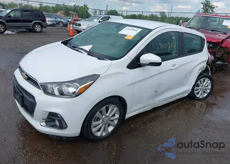 2017 Chevrolet Spark 1Lt Cvt из США, поврежденный, VIN KL8CD6SA2HC701152